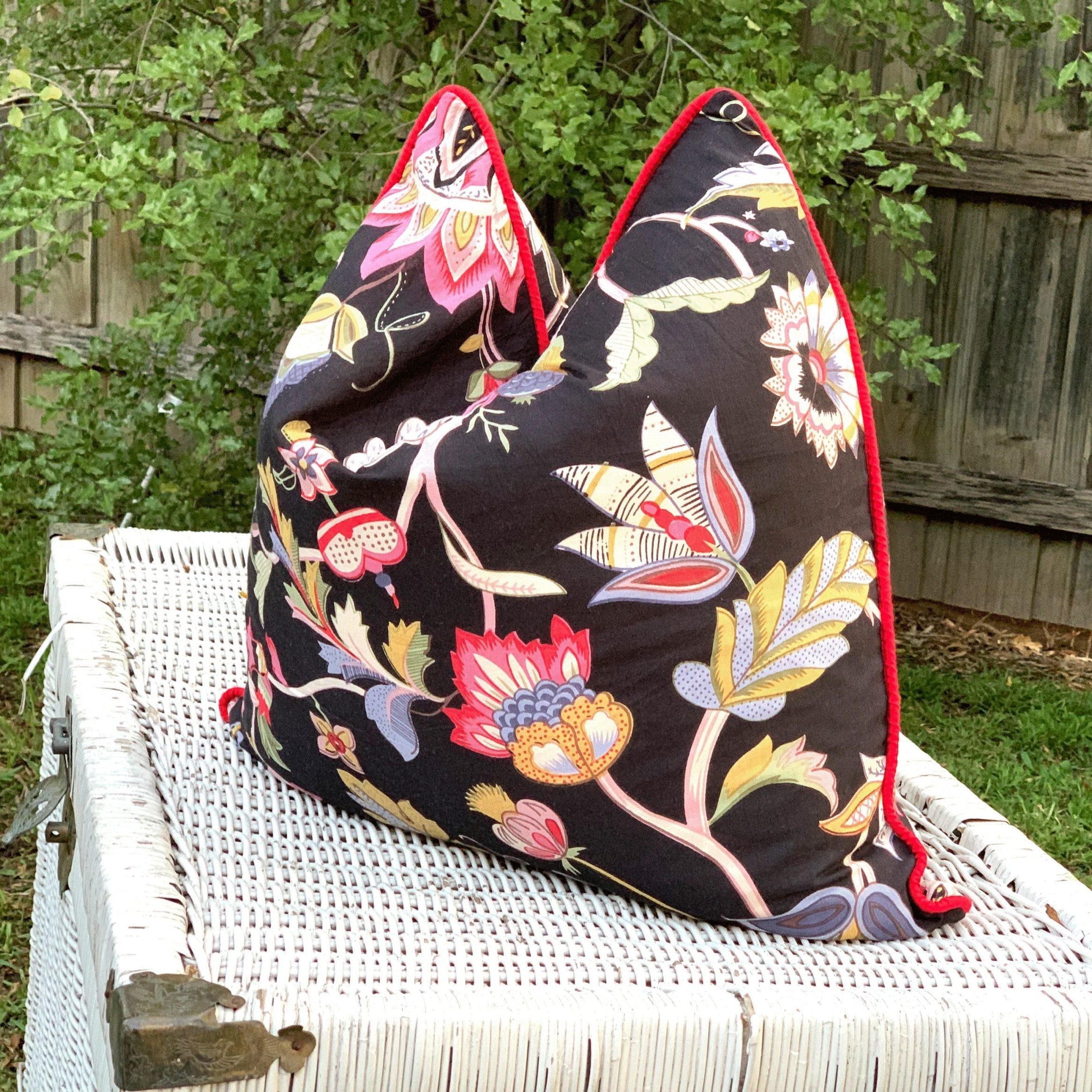 Enchanted Euphoria Handmade Cotton Cushion Cover