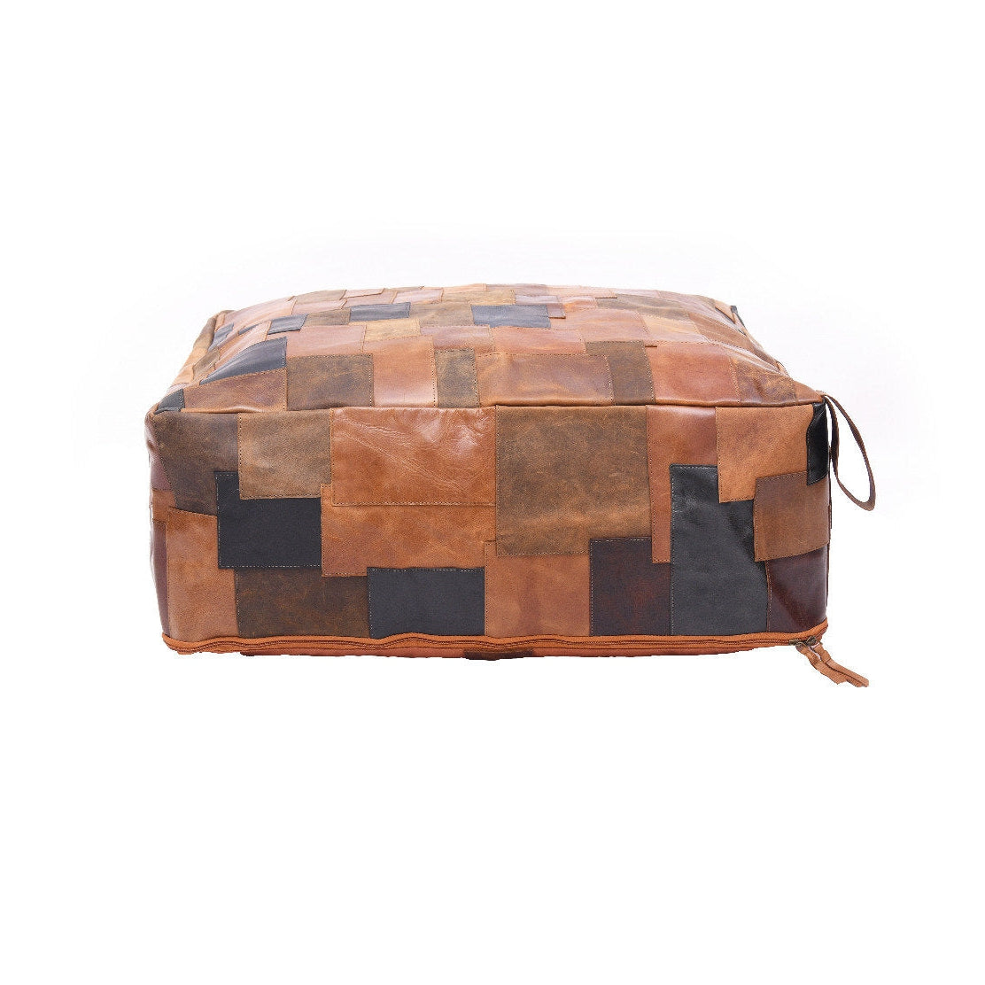 Moroccan Ottoman Pouf Patchwork Cushion