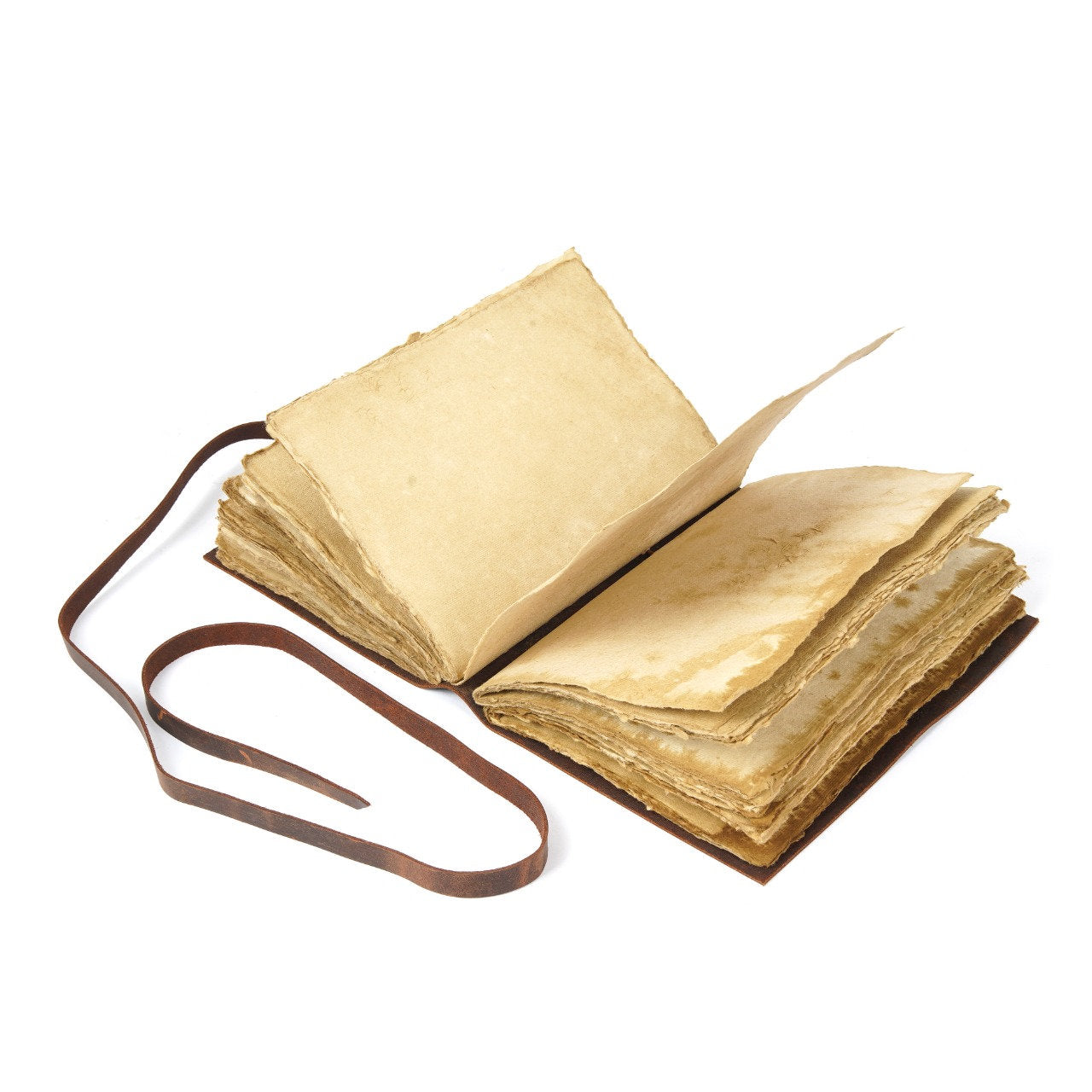 Vintage Leather Journal Book - A4 Handmade