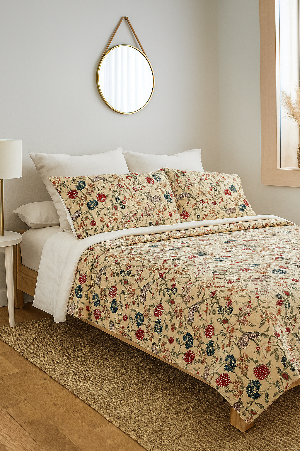 Wildberry Woodland Cotton Quilt Set - King Size