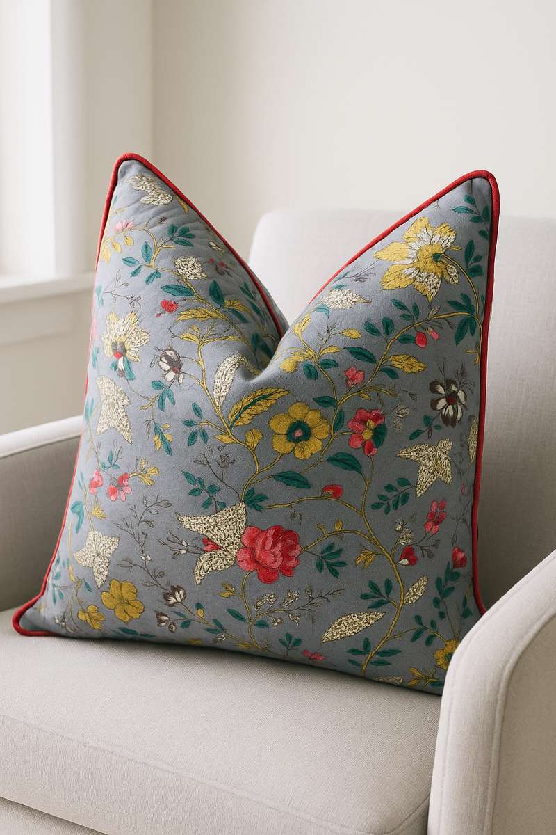 Avian Escape Cotton Cushion Cover