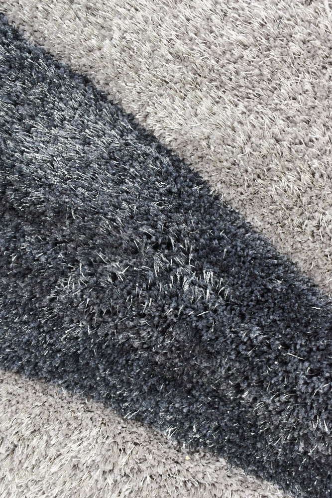 Florida Black Grey Rug 883 - Bold Statement Rug