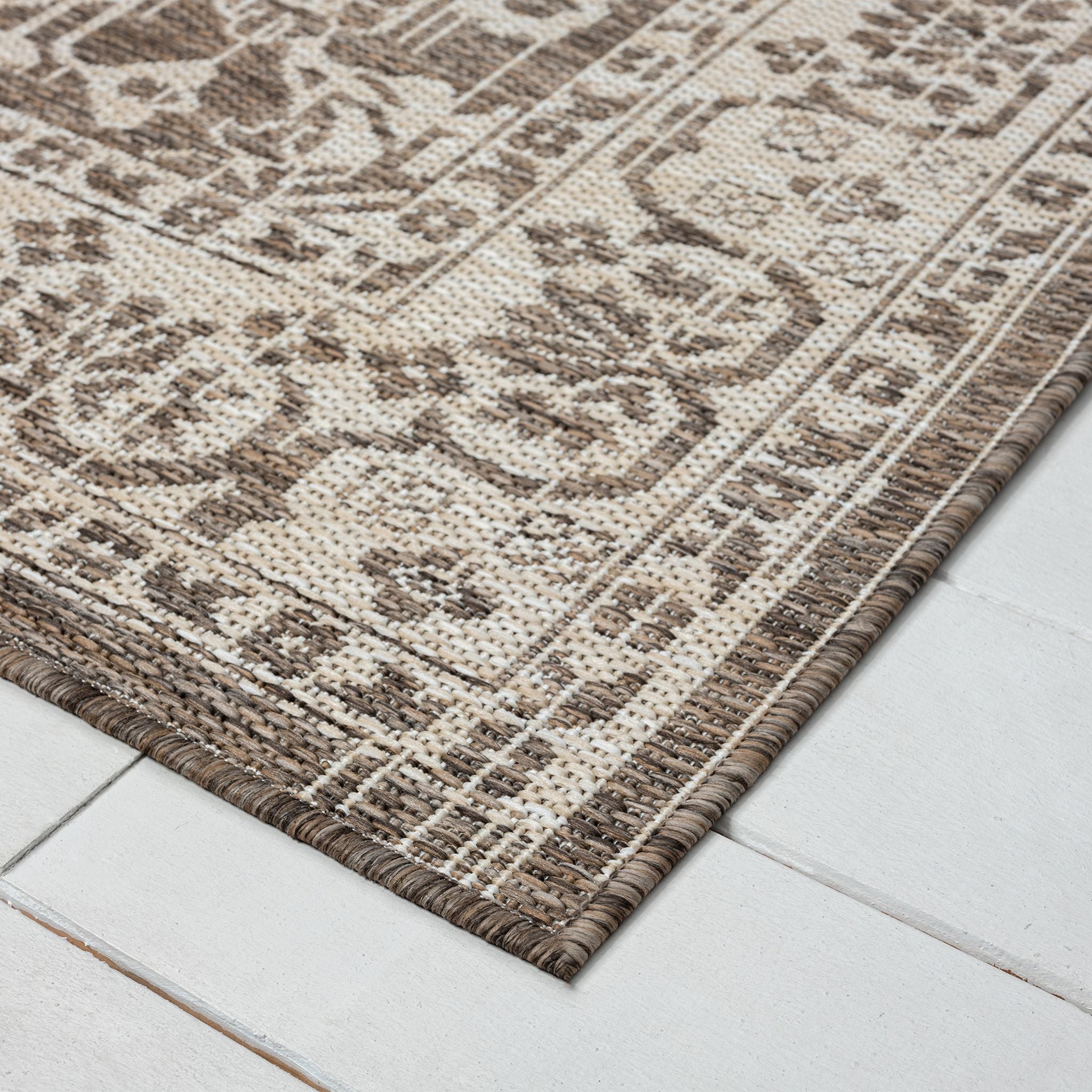 Patio 454 Honey Light Brown Rug - Warm & Inviting Rug
