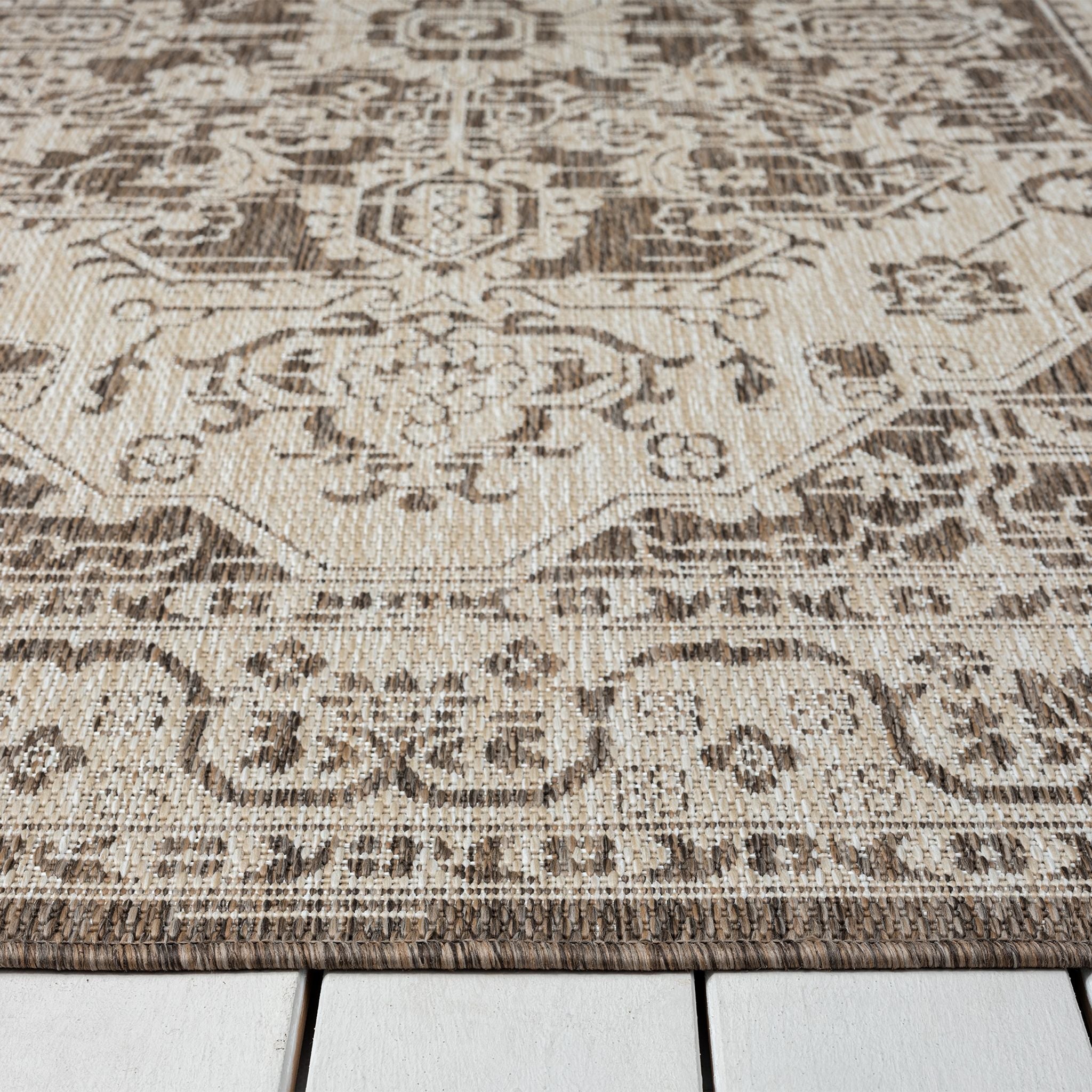 Patio 454 Honey Light Brown Rug - Warm & Inviting Rug