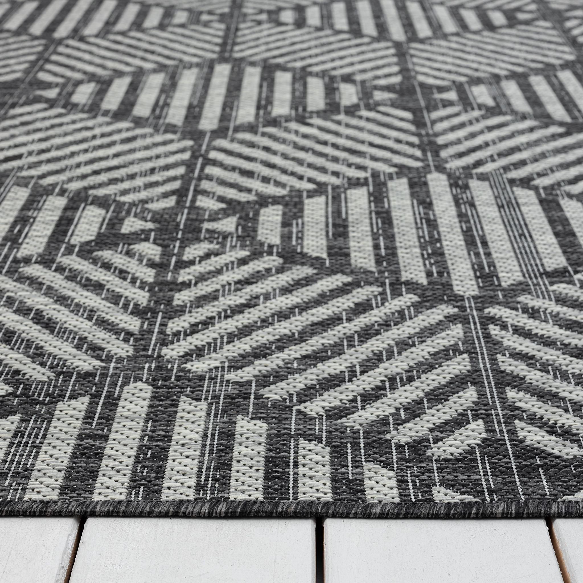 Alfresco 420 Grey Rug - Durable Indoor/Outdoor Rug