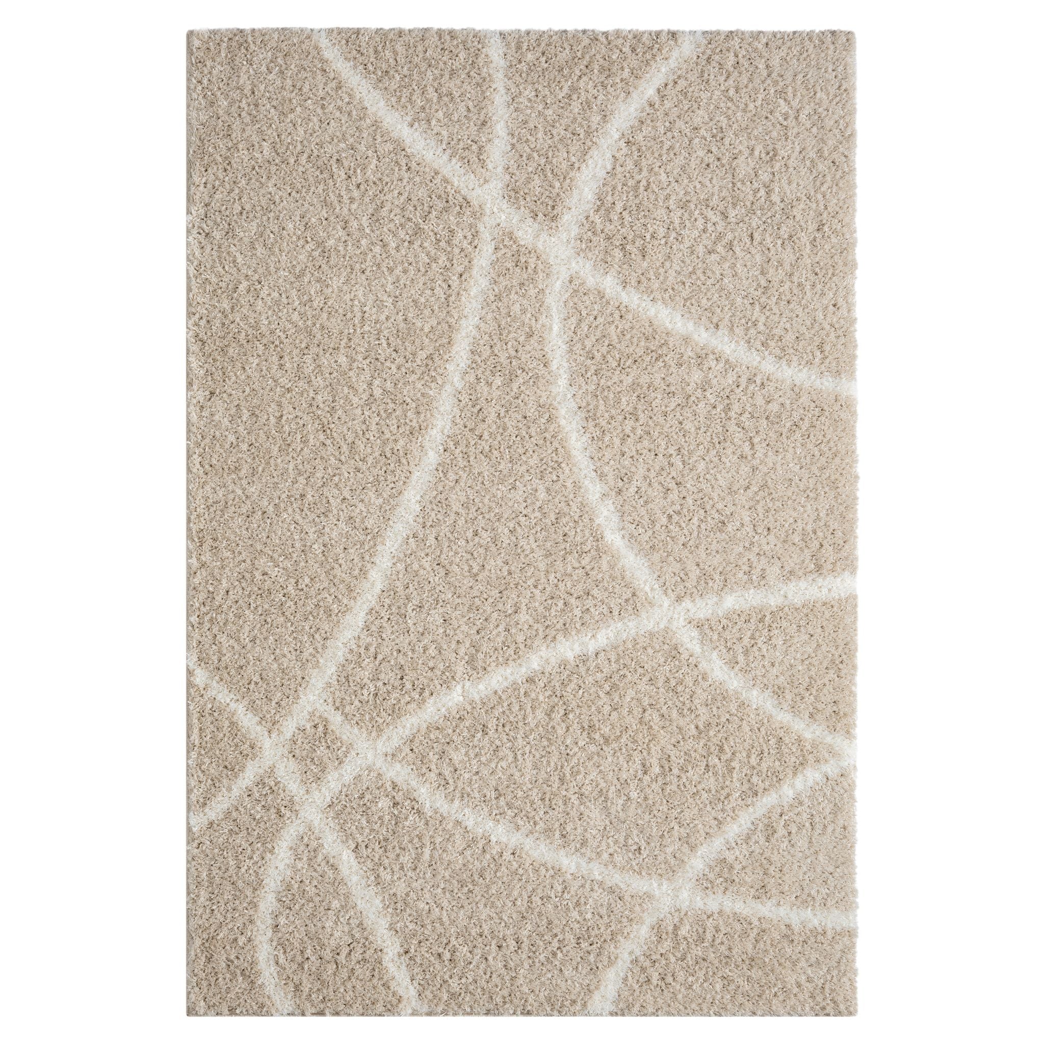 Plushy 382 Fawn Rug - Plush Comfort for Living Rooms