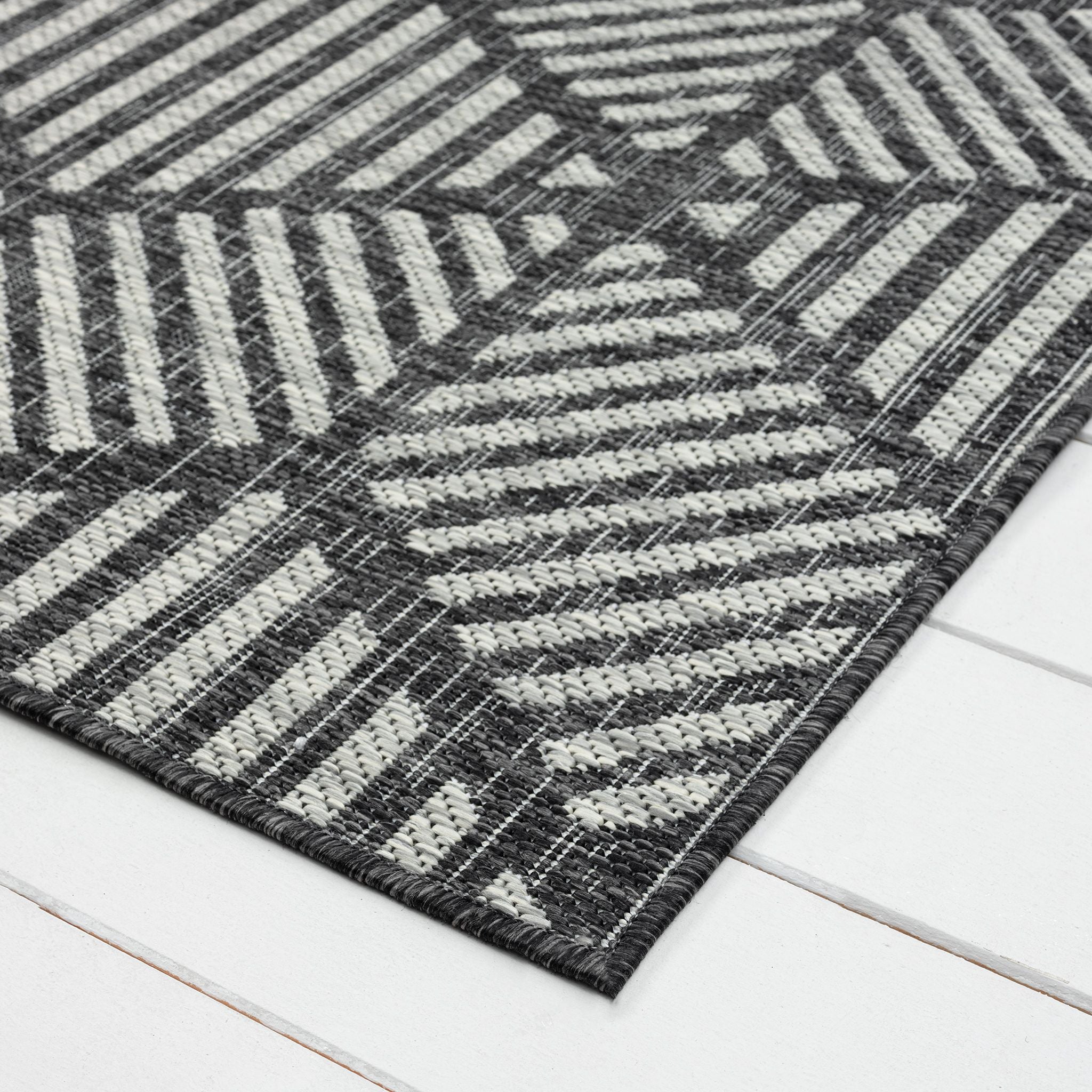 Alfresco 420 Grey Rug - Durable Indoor/Outdoor Rug
