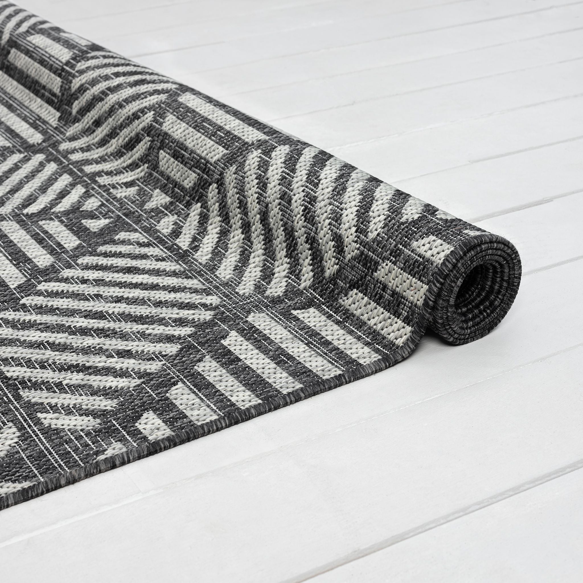 Alfresco 420 Grey Rug - Durable Indoor/Outdoor Rug