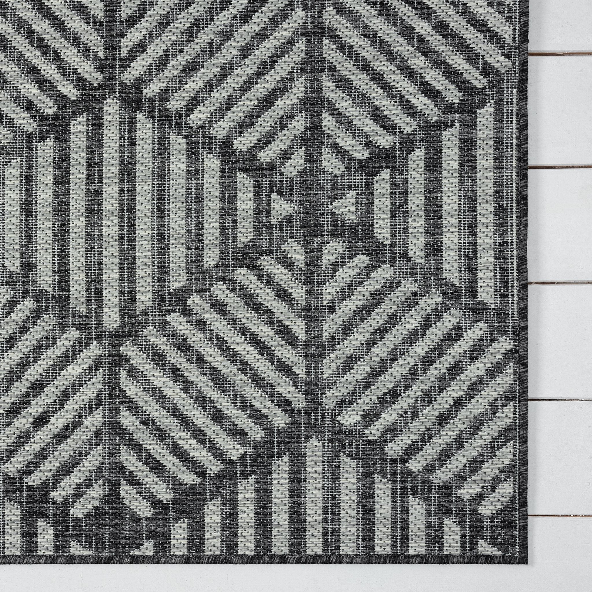 Alfresco 420 Grey Rug - Durable Indoor/Outdoor Rug