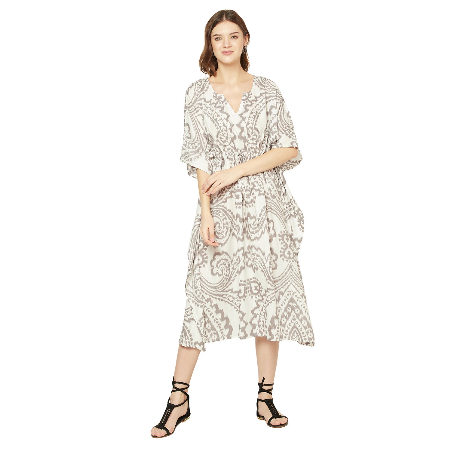 Serene Getaway - 100% Cotton Kaftan