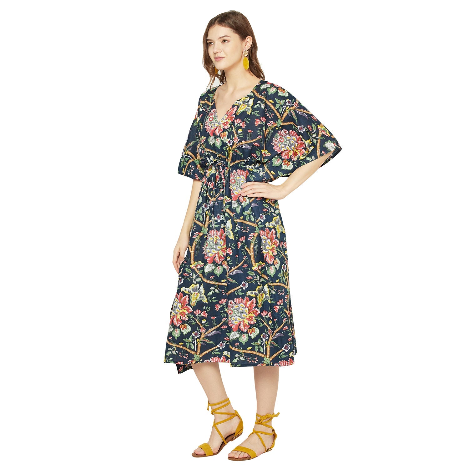 Secret Garden - 100% Cotton Kaftan