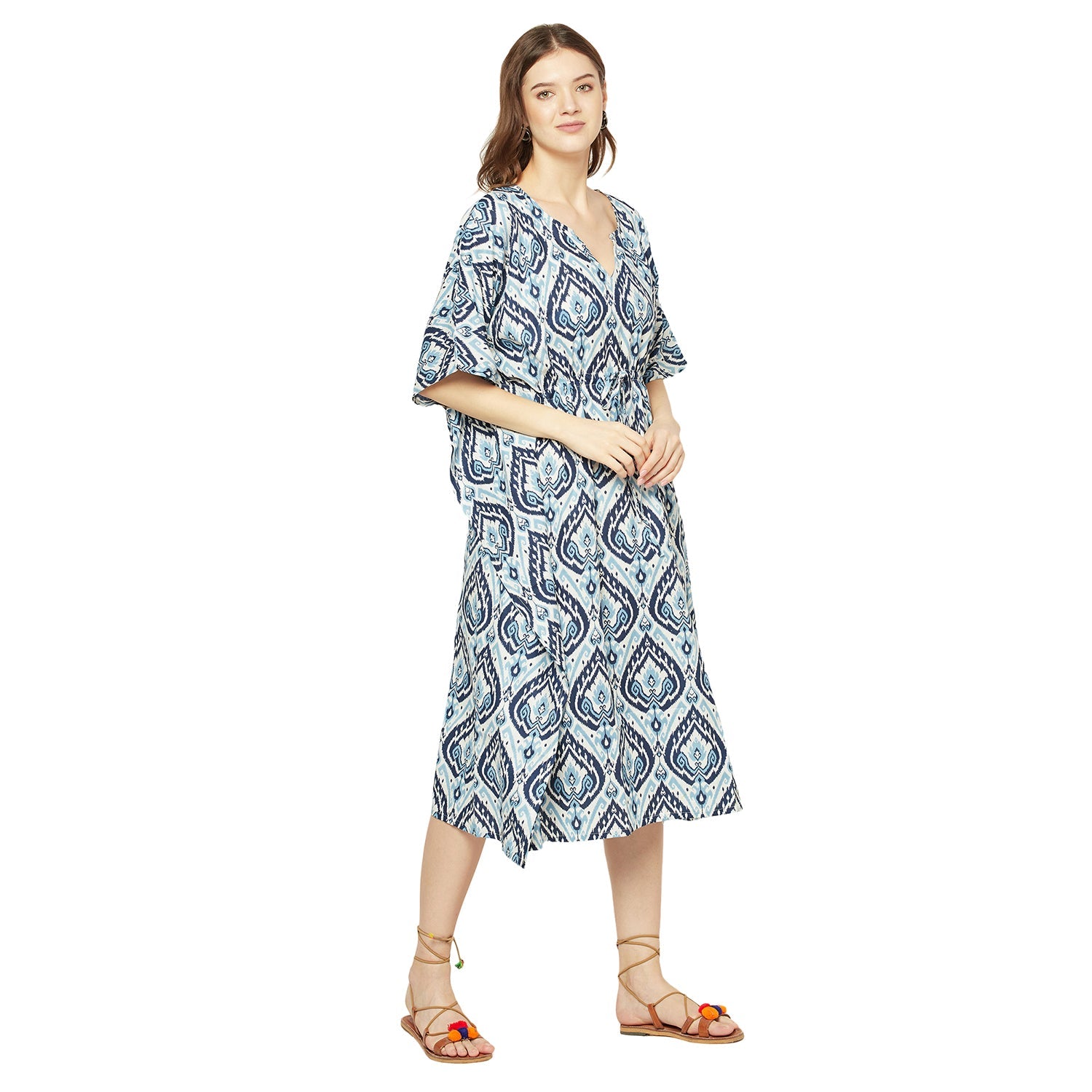 Tranquil Tones - 100% Cotton Kaftan
