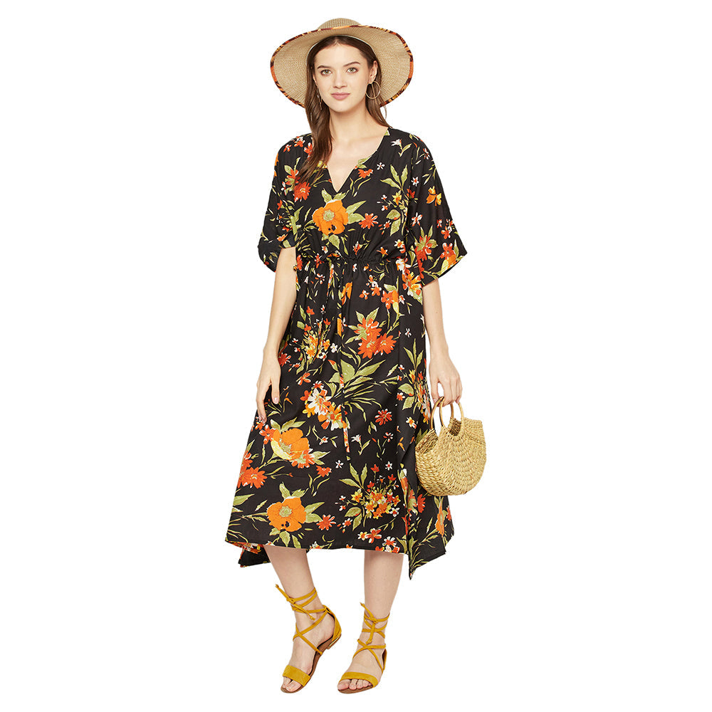 Blossom and Bloom Cotton Kaftan - 100% Cotton
