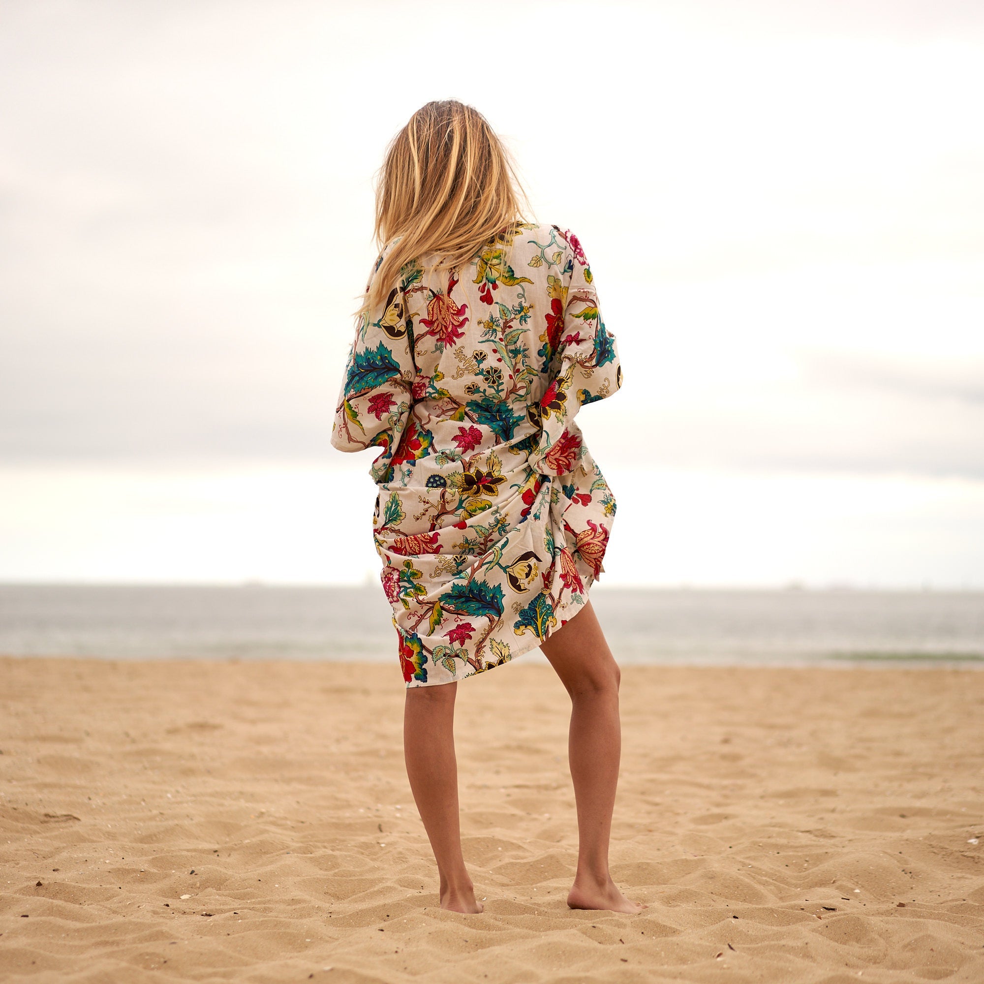 Eternal Roots Cotton Kaftan | Timeless Appeal