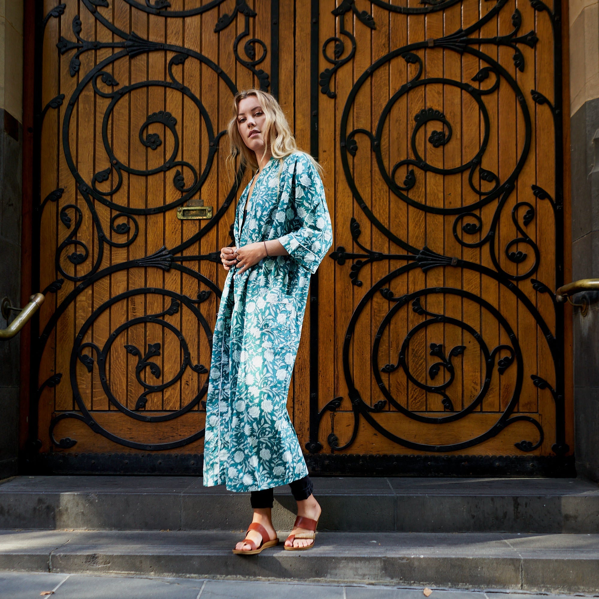 Endless Summer 100% Cotton Kimono Robe