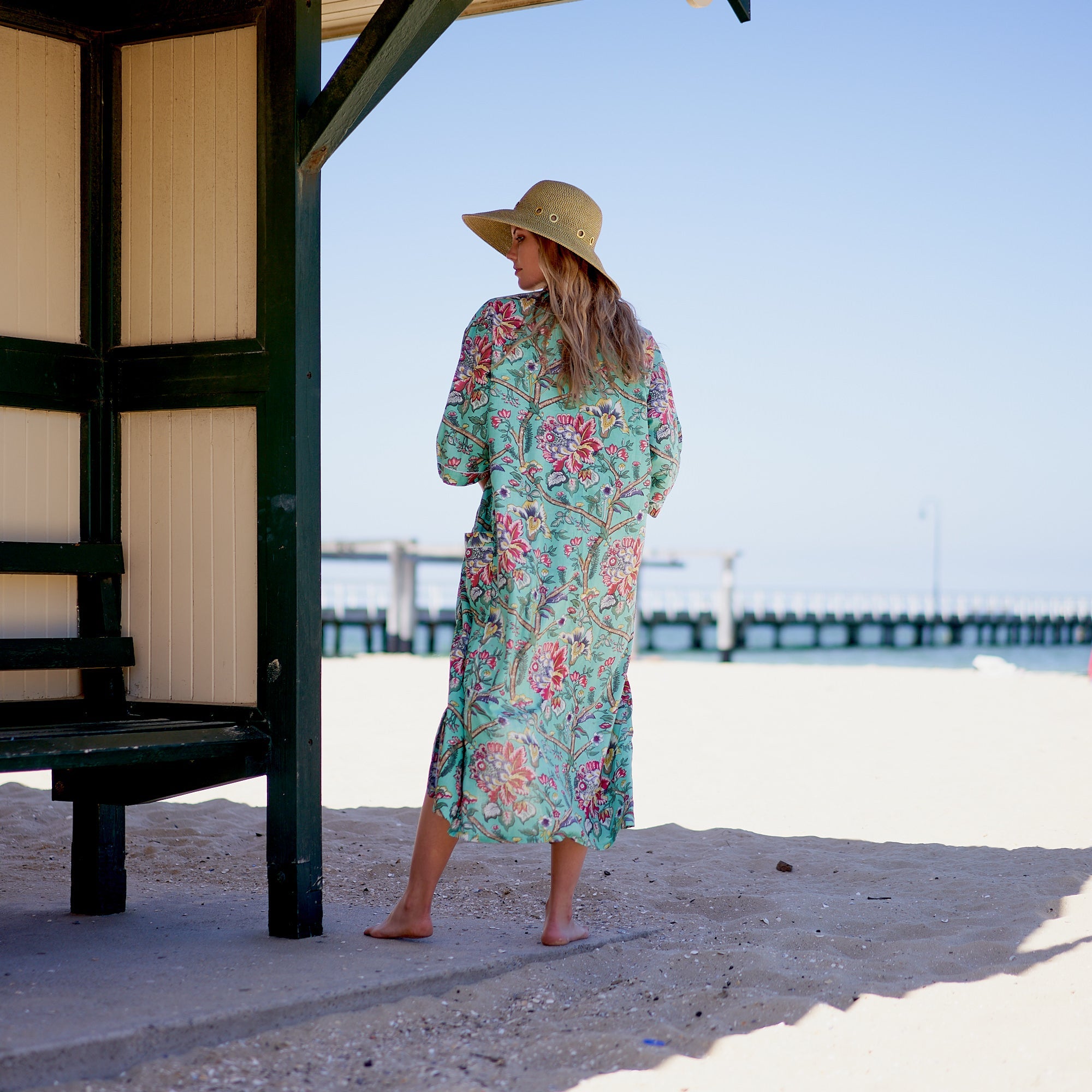 Rest & Relaxation Cotton Kimono Robe