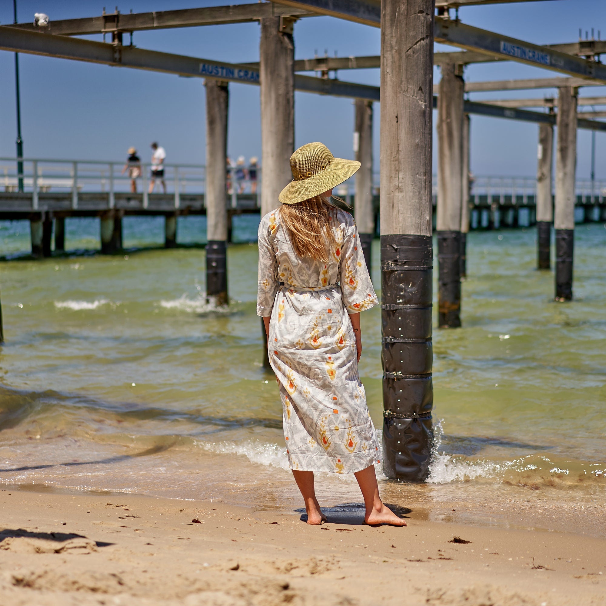 Forever Summer 100% Cotton Kimono Robe