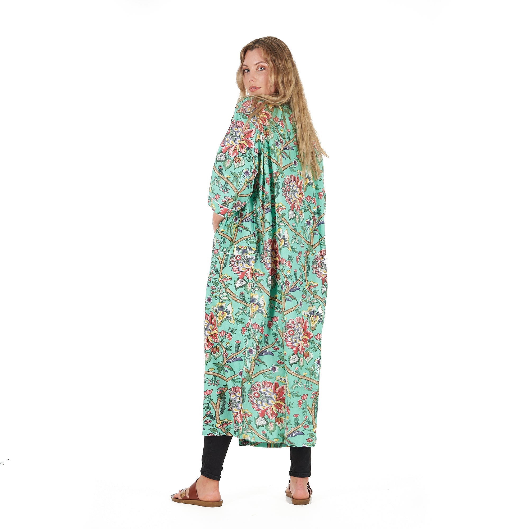 Calm & Collected Cotton Kimono Robe