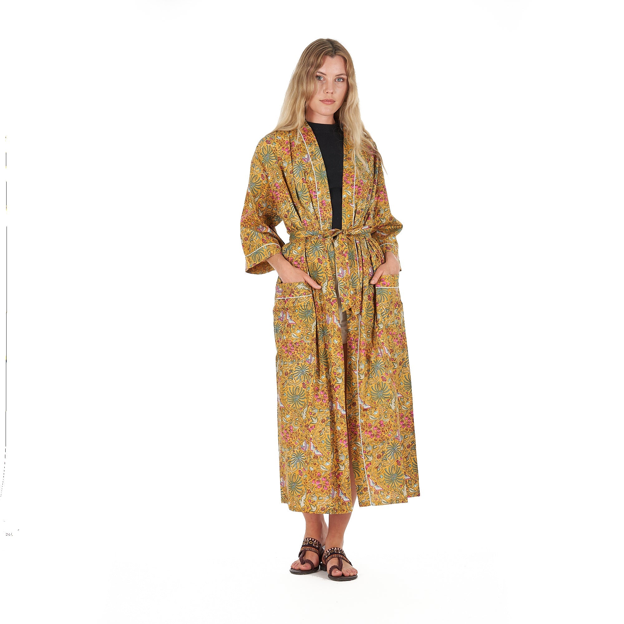 Sunburst Sensations Kimono Robe