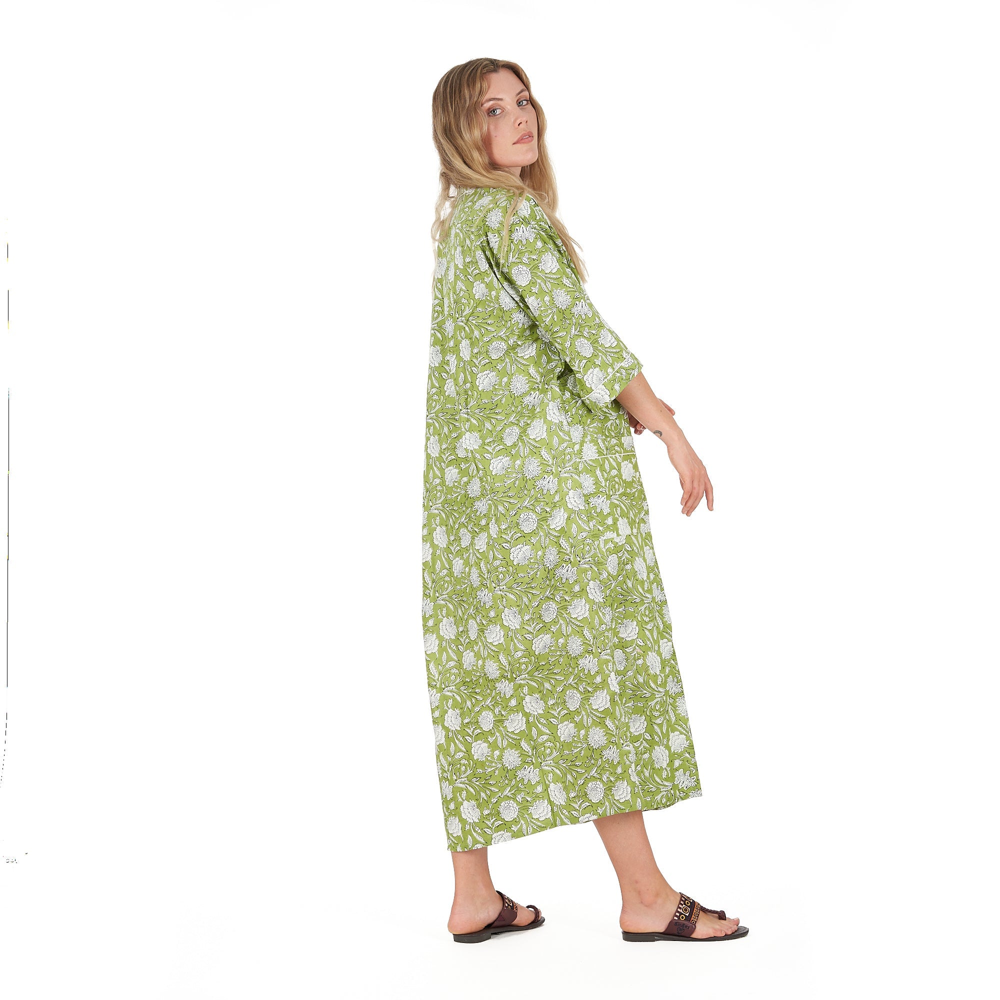 Soothing Sanctuary Cotton Kimono Robe