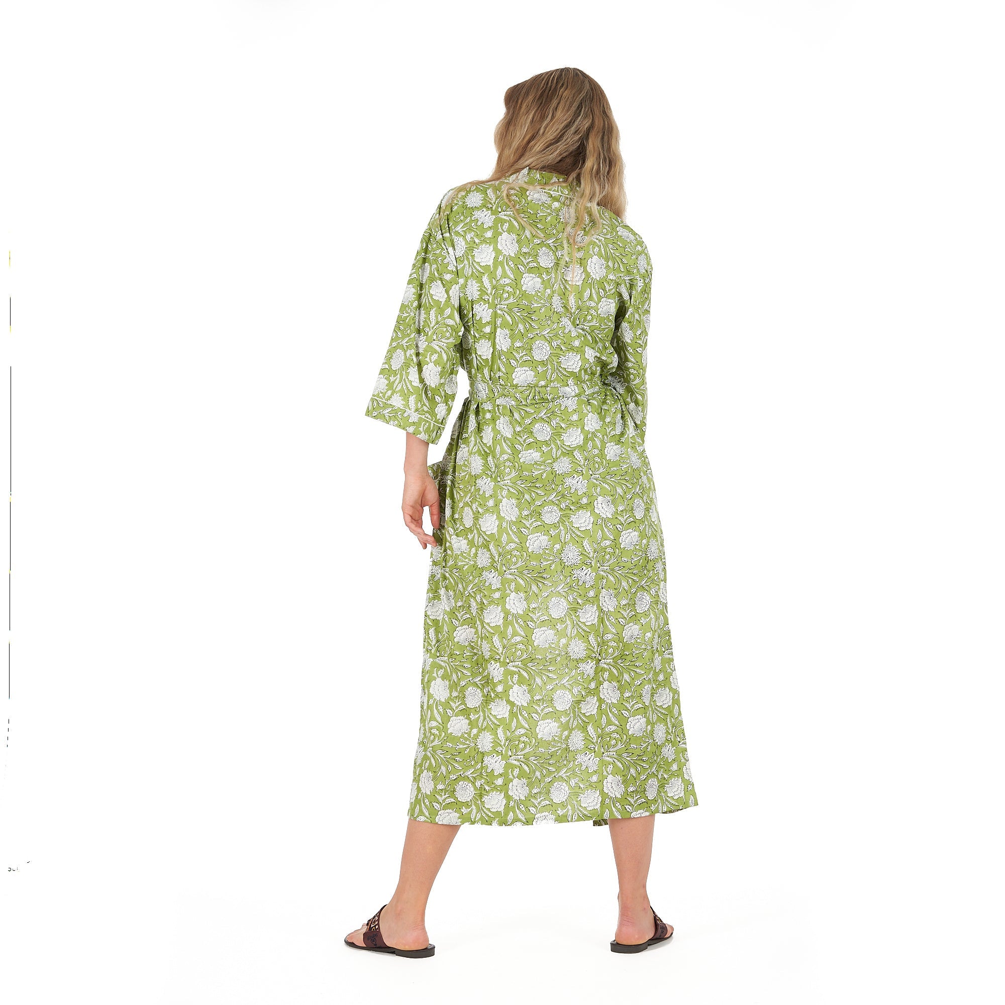 Soothing Sanctuary Cotton Kimono Robe