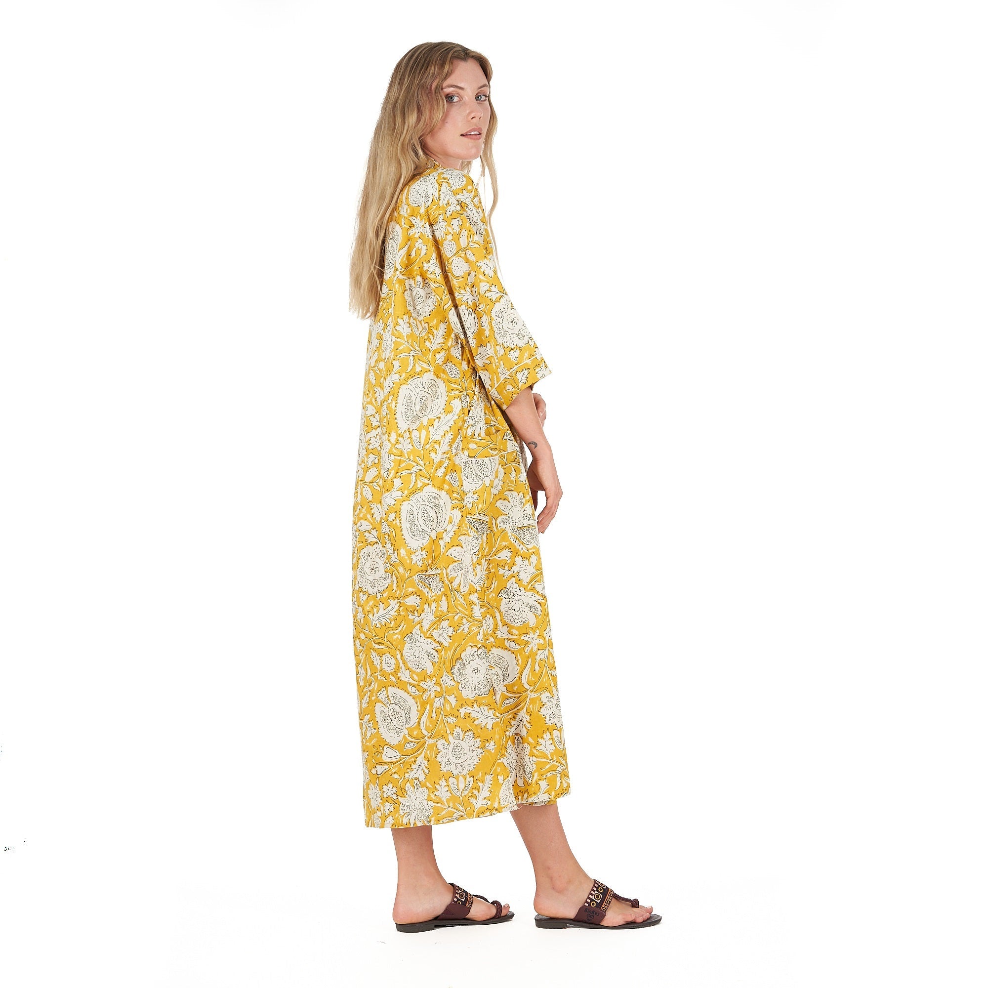 Summer Love Cotton Kimono Robe