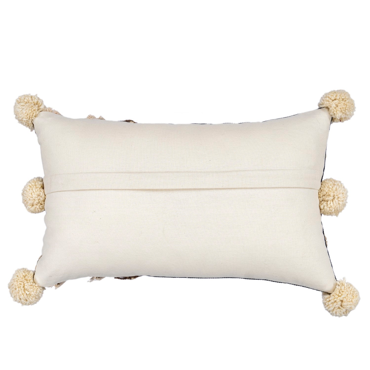 Wanderlust Whimsy Wool Cushion Cover - Handwoven