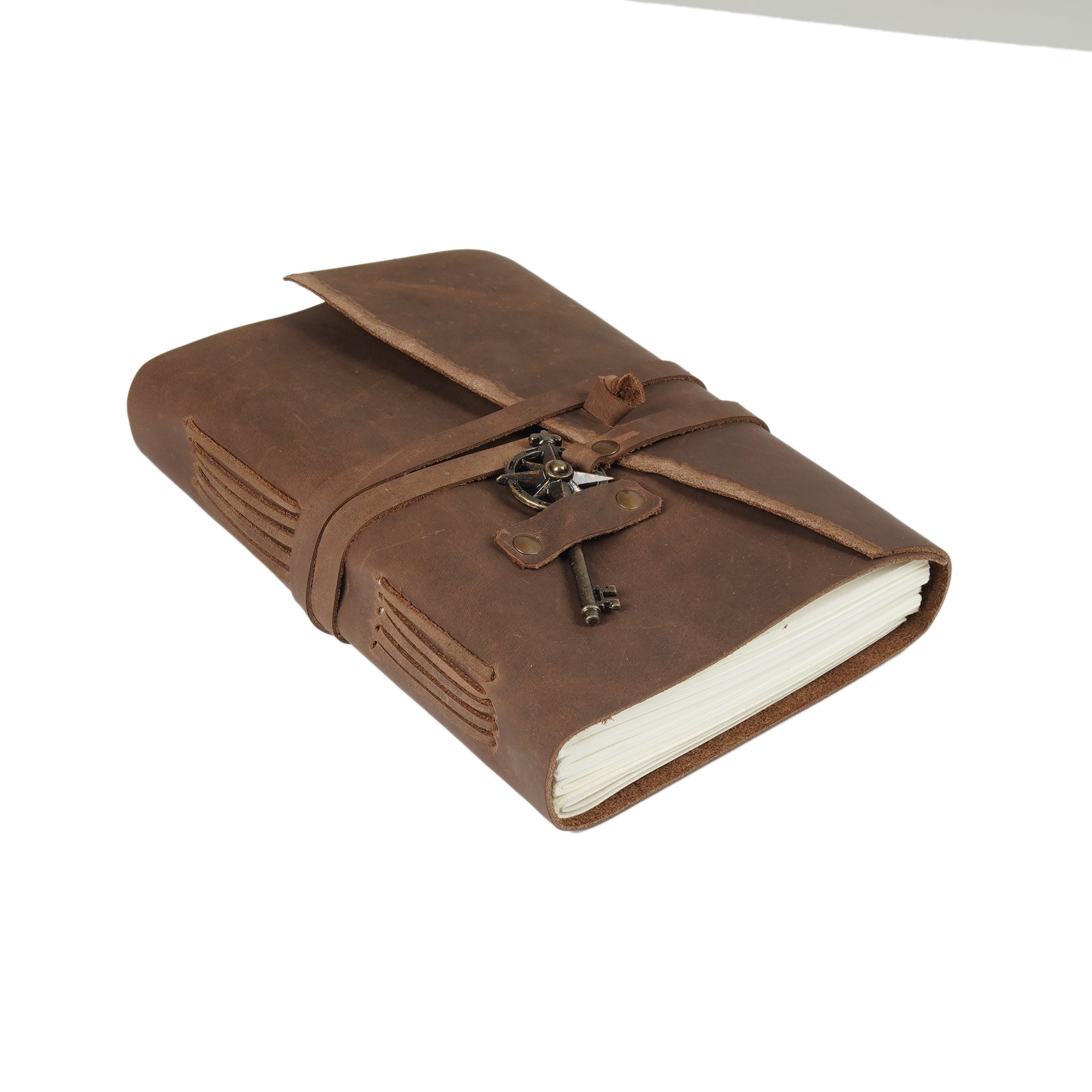 Nomad's Key to Heaven Leather Journal
