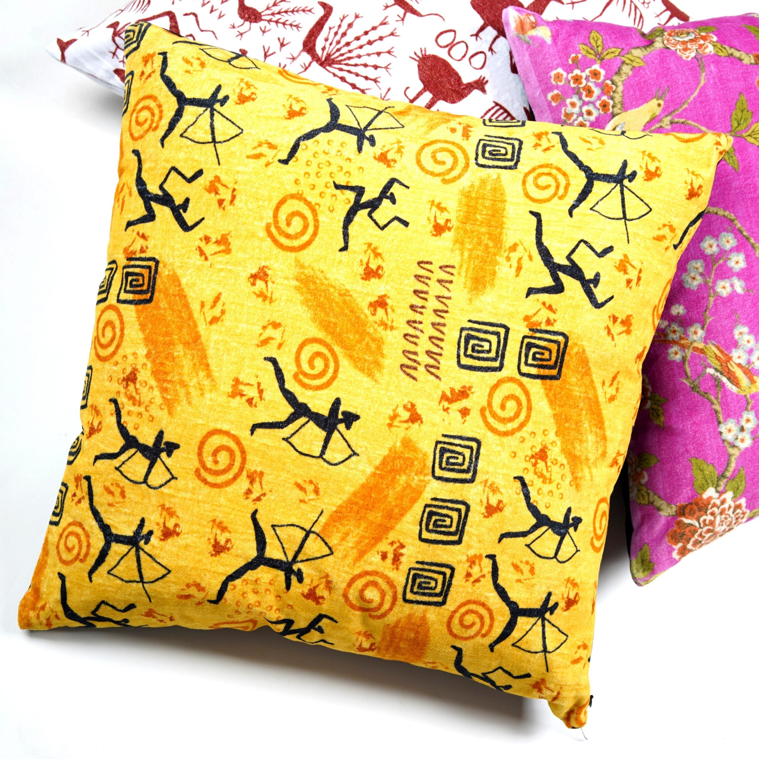 Hunter's Pride - Cotton Velvet Cushion Cover