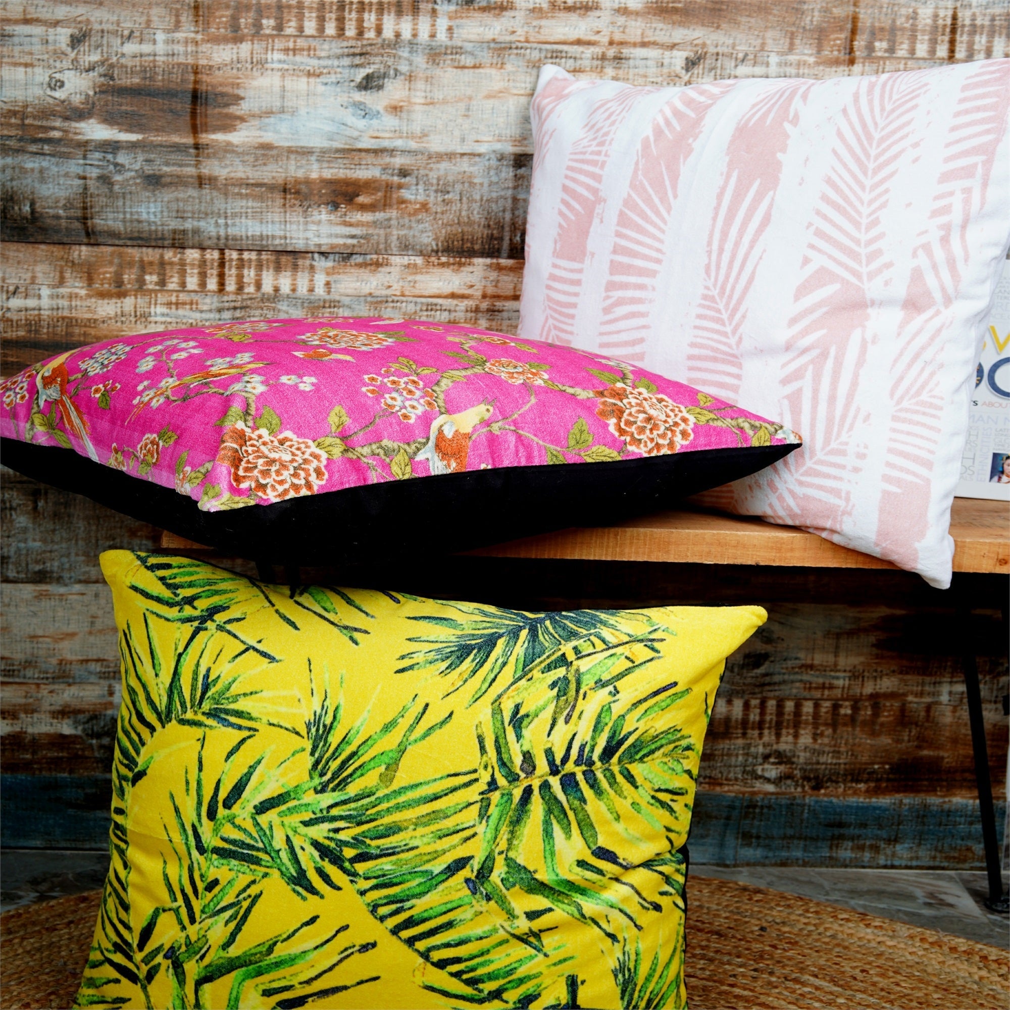 Whimsical Wings - Cotton Velvet Cushion Cover