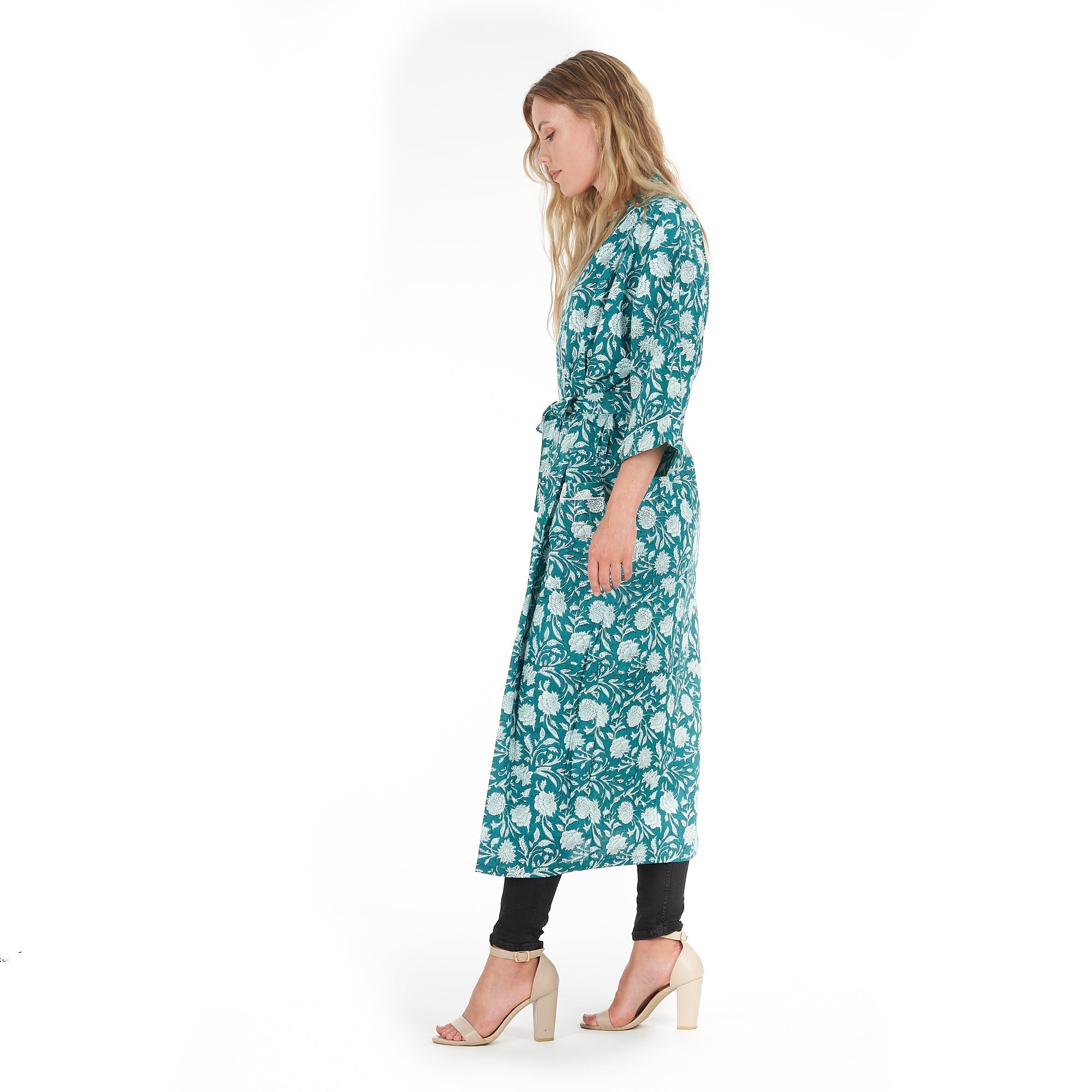 Mellow Moments Cotton Kimono Robe