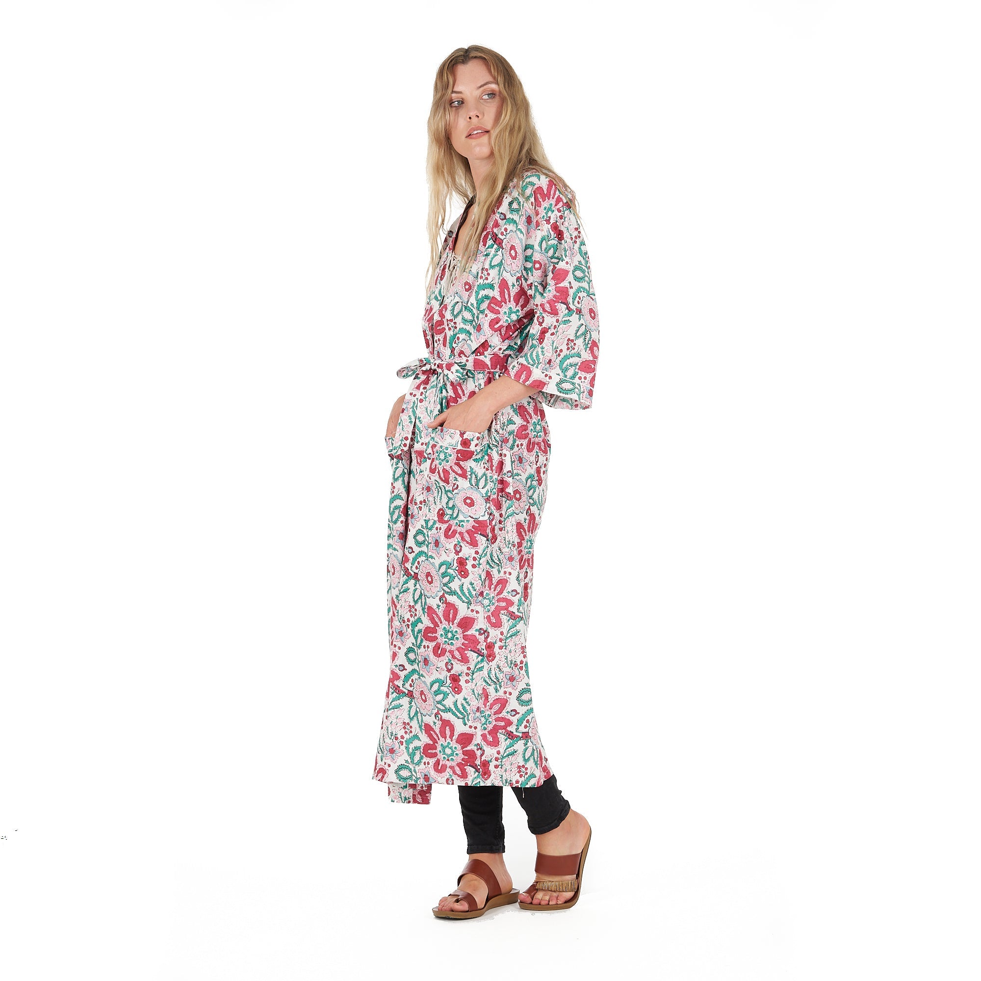 Cozy Couture Cotton Kimono Robe