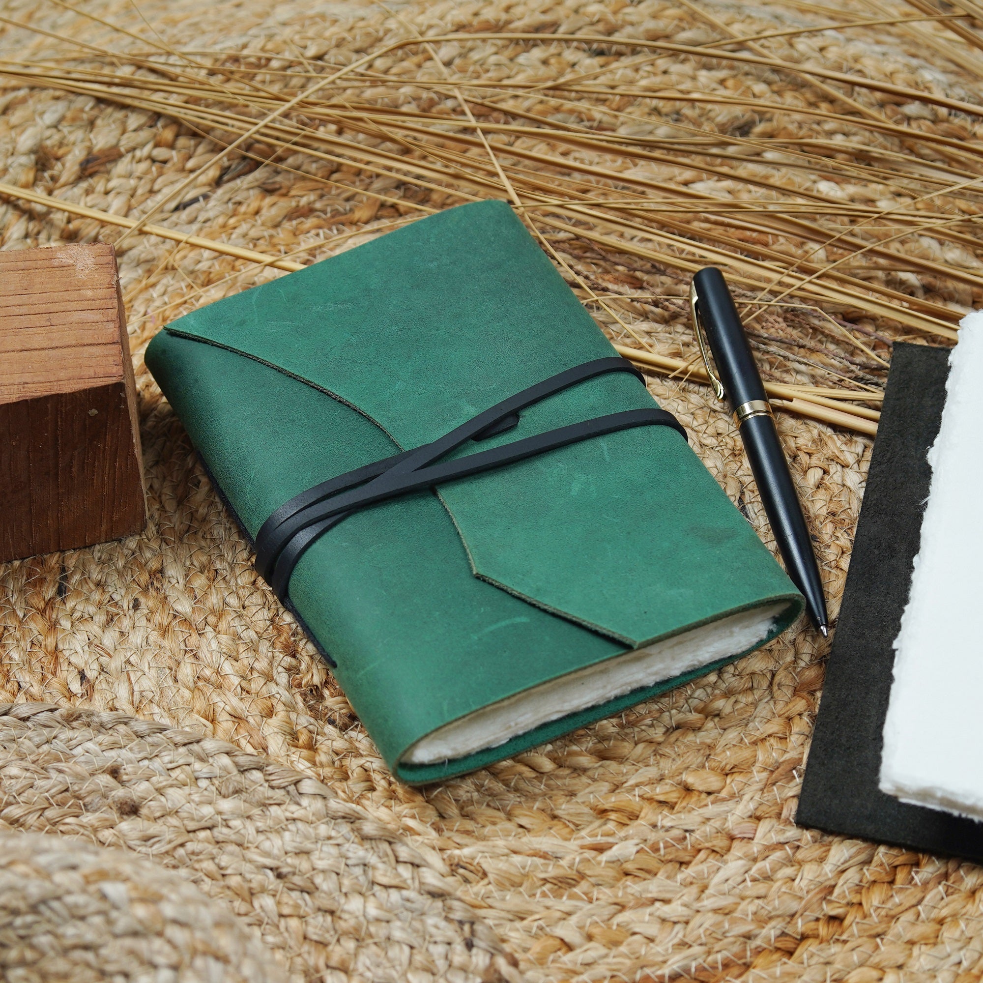 Mystic Enigma Leather Journal