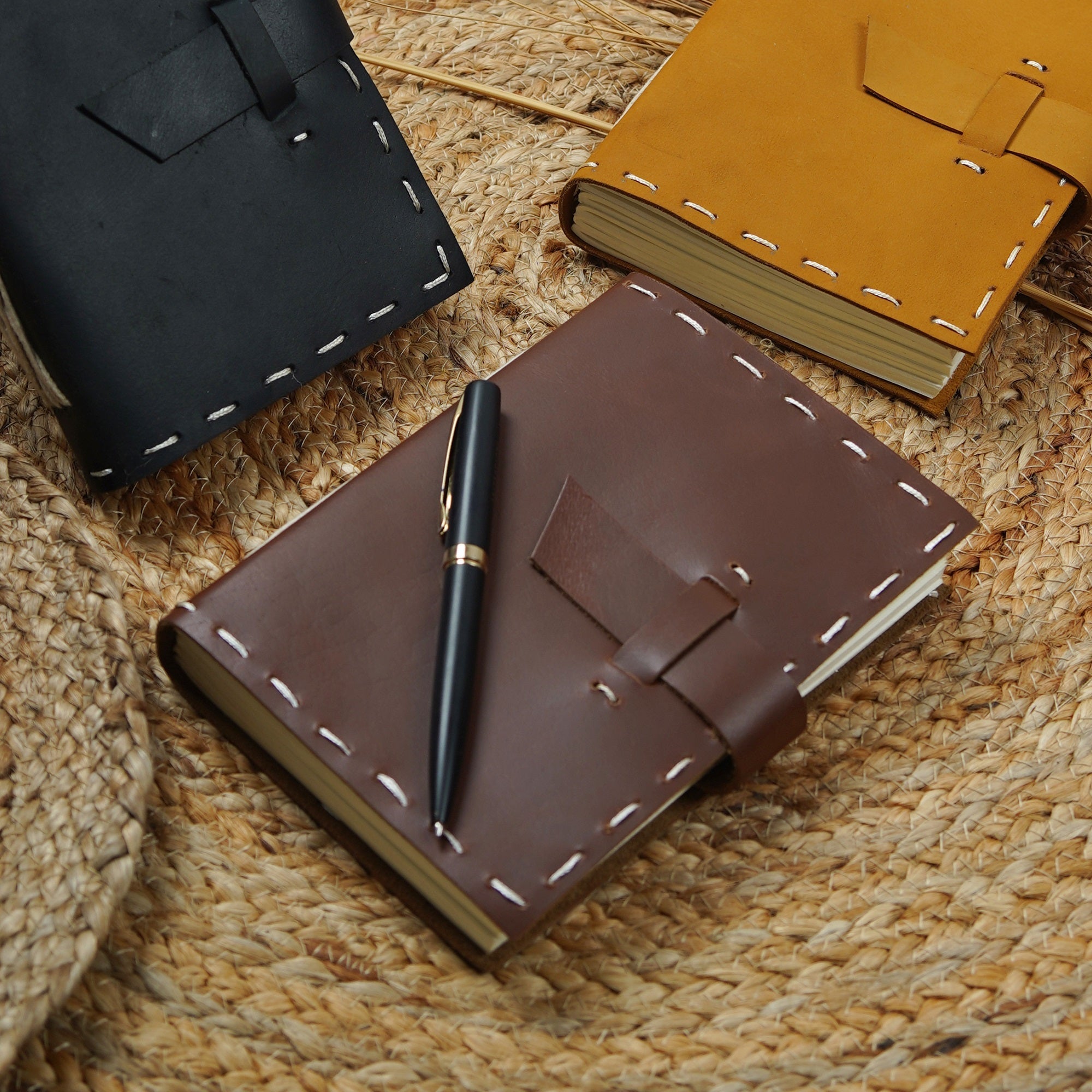 Wanderlust Brown Vintage Leather Journal