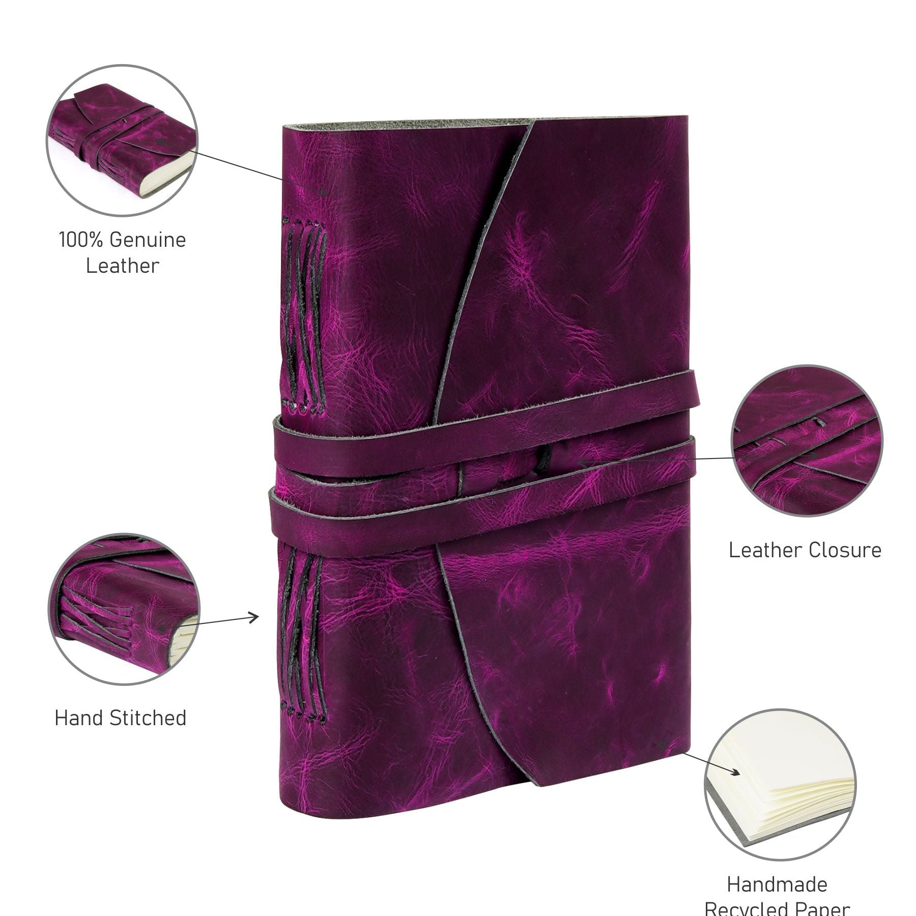 Renaissance Leather Memoir Journal
