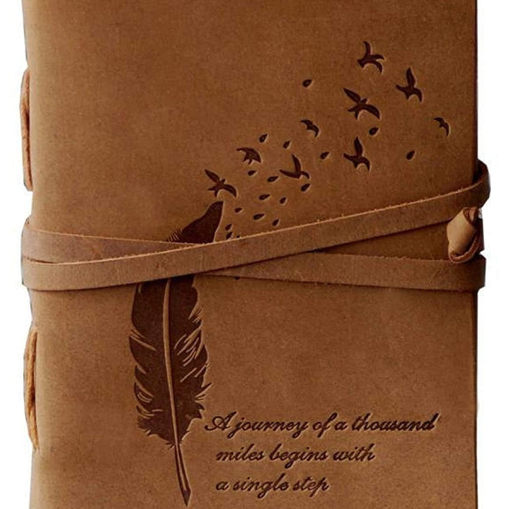 Classic Vintage Charm - Leather Journal