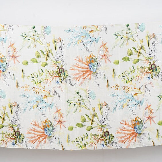 Silk Modal Scarf - White | Classic Soft Look