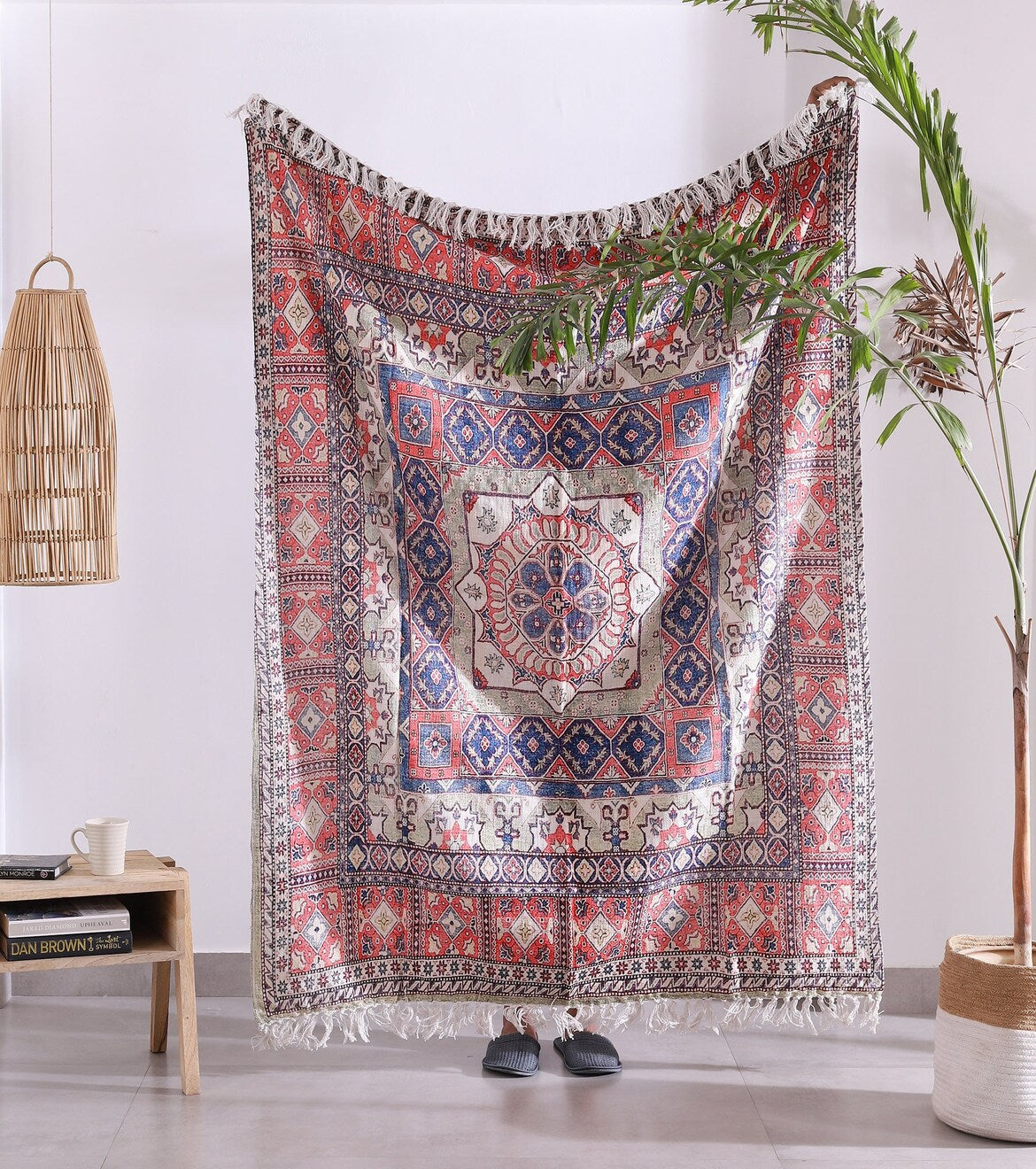 Luxury Wool Rug - Black Rustic Decor | Modern Style