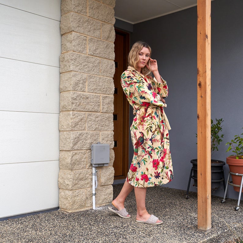 Sumptuous Sanctuary - Velvet Kimono Robe