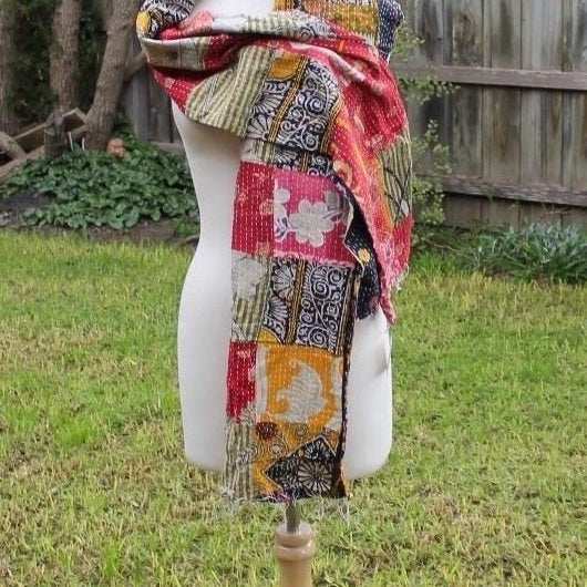Gypsy Spirit Reversible Cotton Scarf