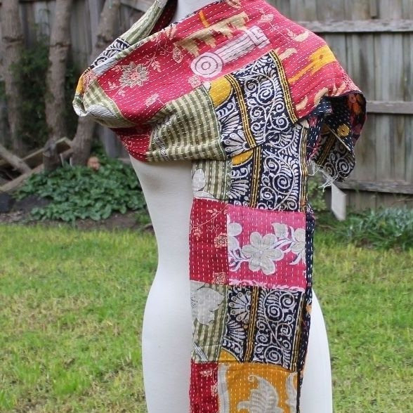 Gypsy Spirit Reversible Cotton Scarf