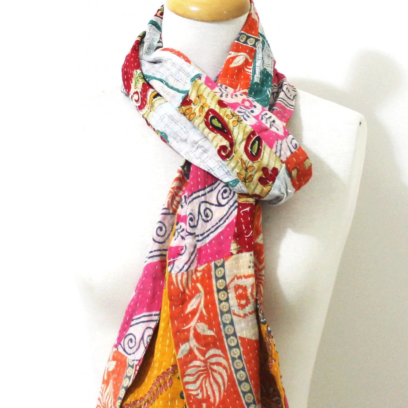 Eclectic Vibrance Reversible Scarf