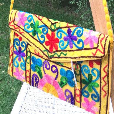 Nomadique Handwoven Banjara Clutch | Boho Fashion