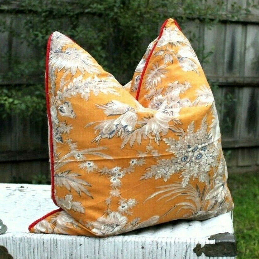 Blossom Retreat Handmade Cotton Cushion