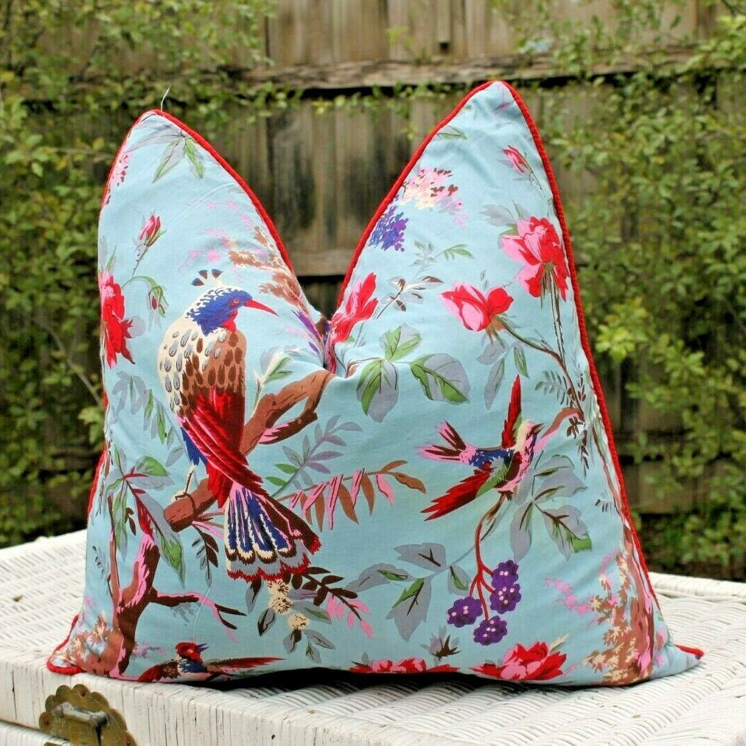 Winged Bliss Cotton Cushion Cover