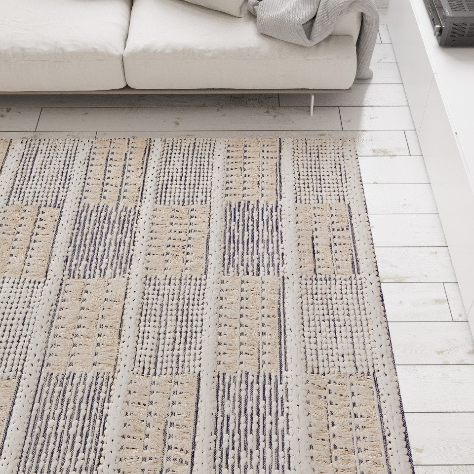 Nordic Harmony Shaggy Rug - Cozy Feel