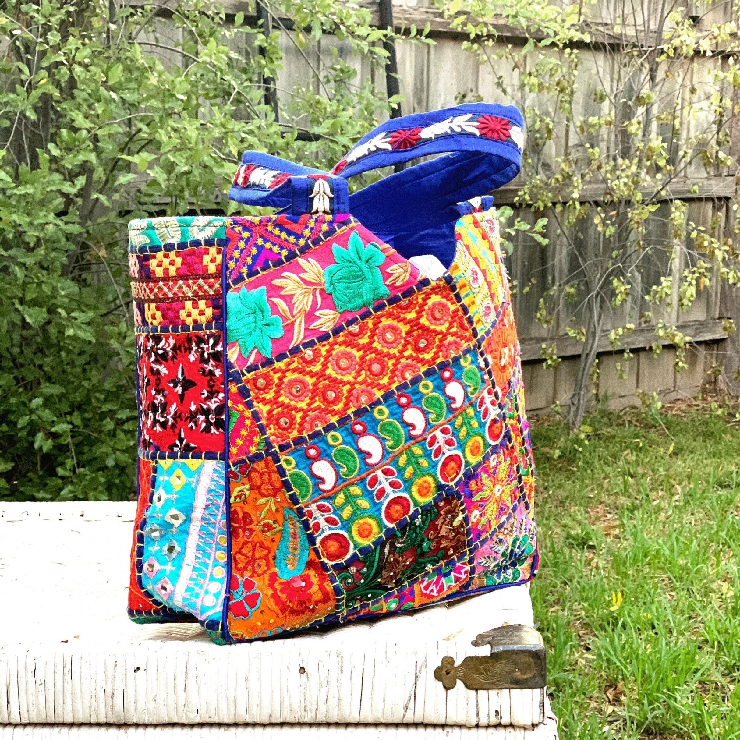 Bohemian Vibrance Boho Tote Bag