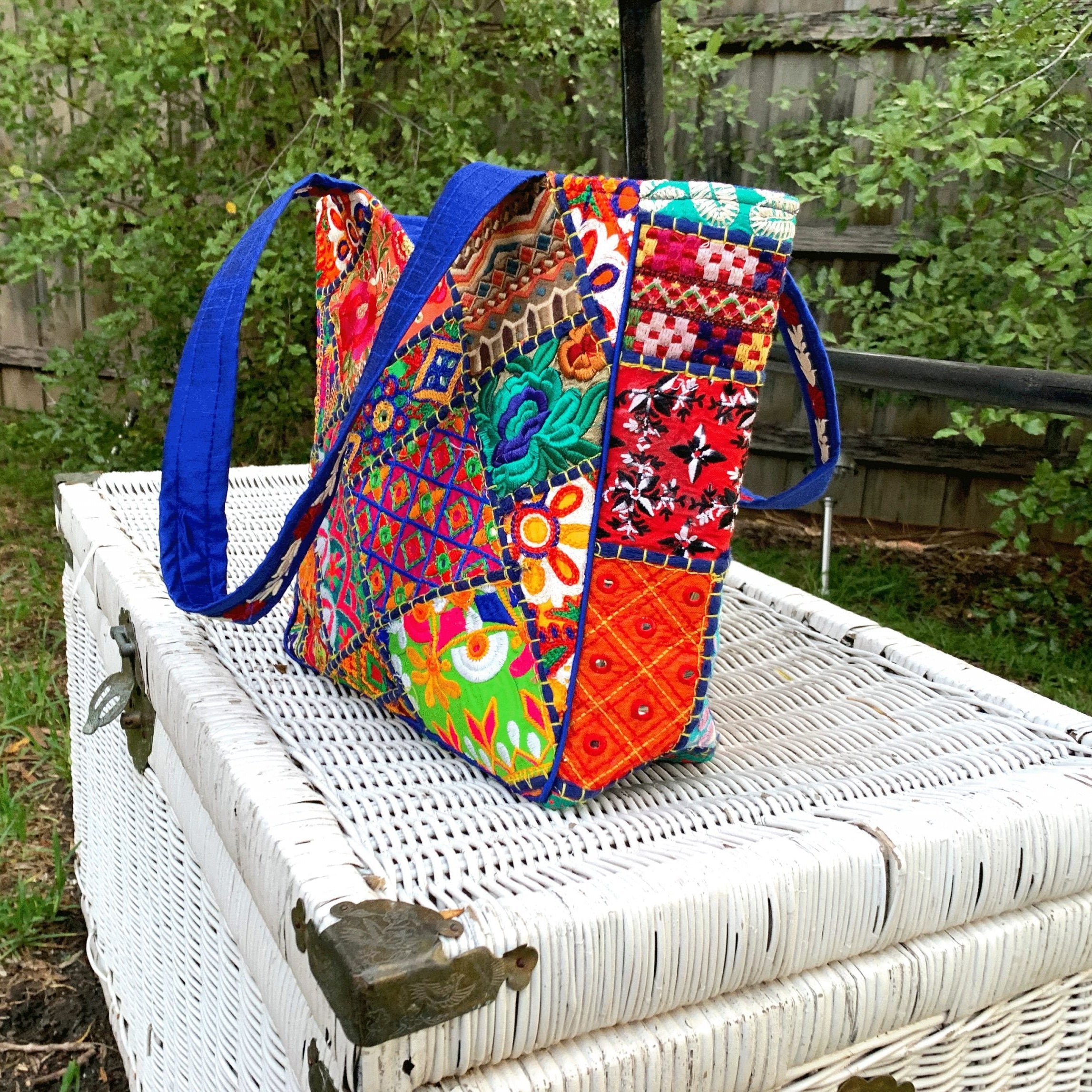 Bohemian Vibrance Boho Tote Bag