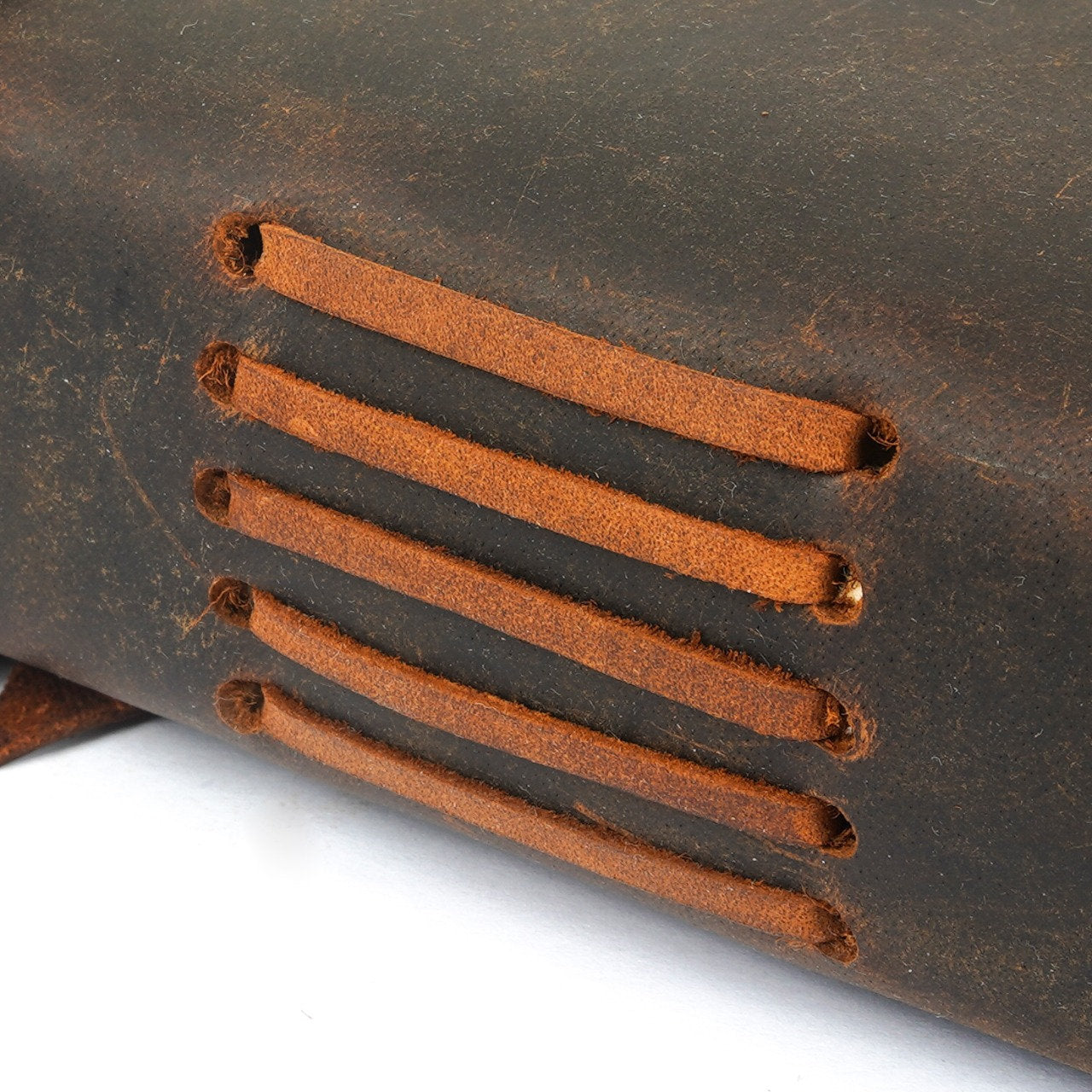 Vintage Leather Journal Book - A4 Handmade