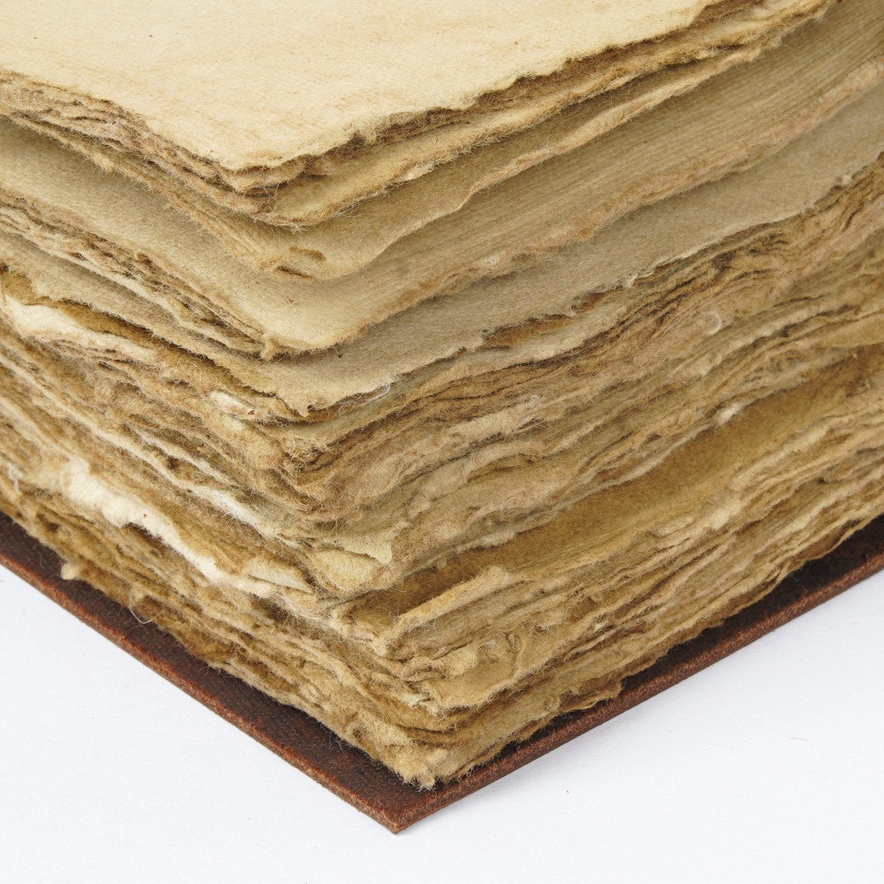 Vintage Leather Journal Book - A4 Handmade